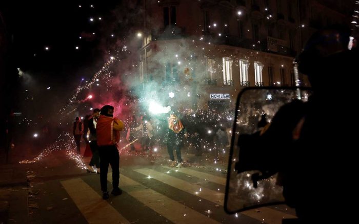 disturbios paris bruselas marruecos qatar 3 11122022
