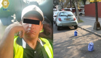Detienen a 'viene-viene' que agredía automovilistas en la Cuauhtémoc