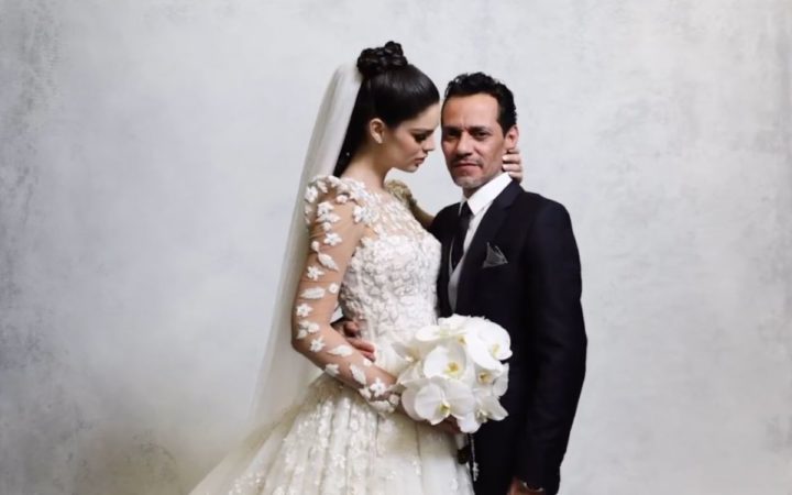 Marc Anthony y Nadia Ferreira comparten imágenes de su boda en Miami | Video