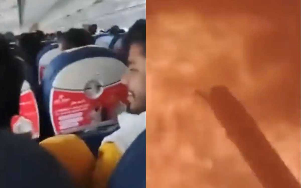 A passenger plane records the fall of 68 people  Video