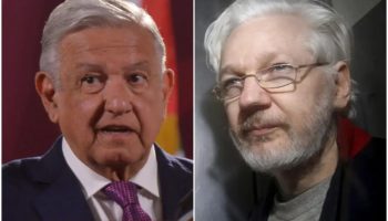 Exministro griego agradece a AMLO presión para liberar a Julian Assange