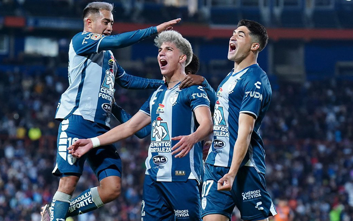 Contundente Triunfo De Pachuca 5 - 1 Ante Puebla Con Doblete De Nicolás ...