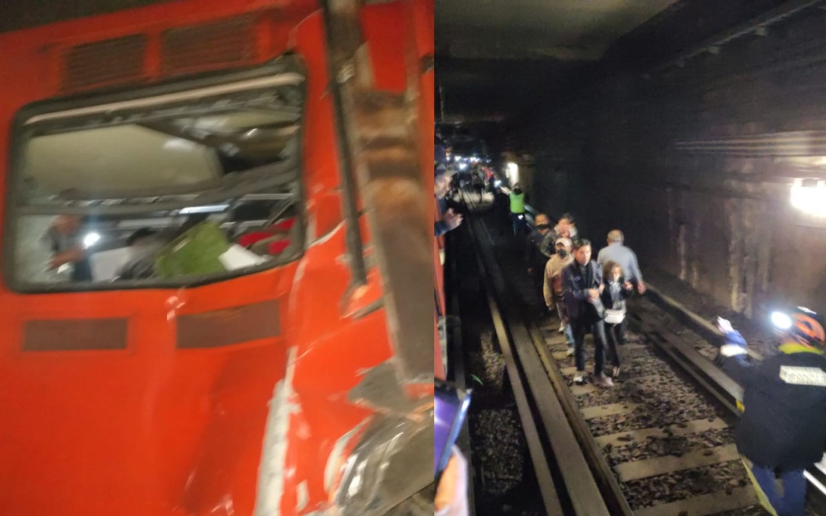La conductora cruzó entre vagones': así reportaron trabajadoras del Metro  choque en Línea 3 | Aristegui Noticias