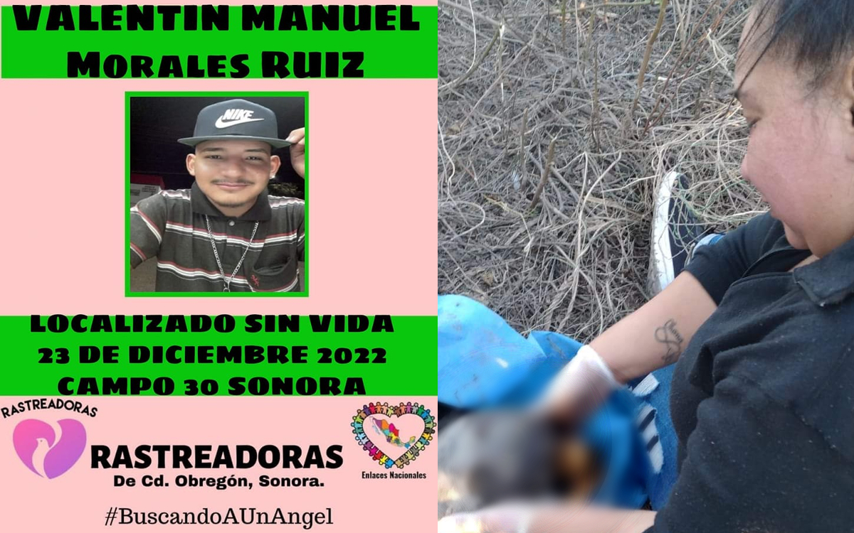 Madre buscadora encuentra a su hijo sin vida tras cuatro años ...