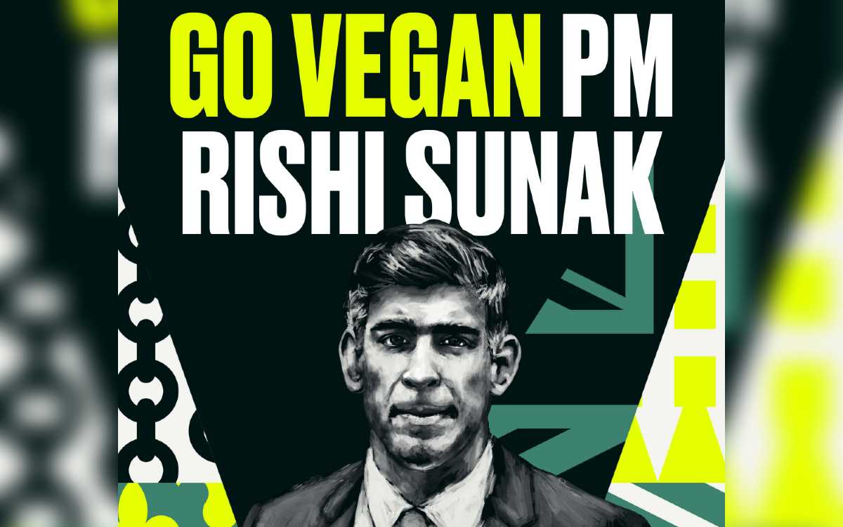 They are offering a million donation to the British Prime Minister if he goes vegan