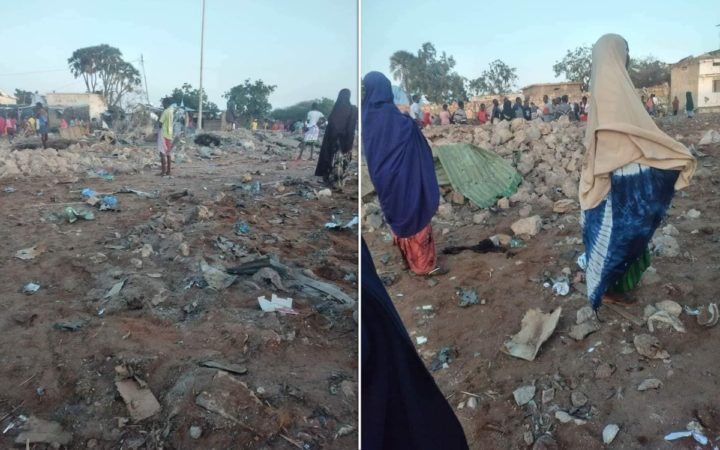 18 muertos por dos atentados simultáneos de coche bomba en Somalia 18 muertos por dos atentados simultáneos de coche bomba en Somalia