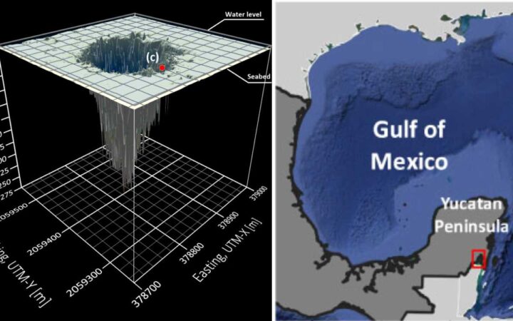 Taam ja’: descubren agujero azul de 274 metros en Quintana Roo