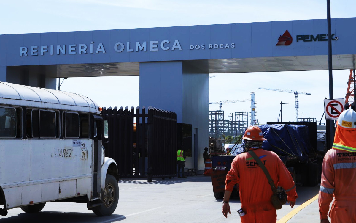 INAI ordena a Pemex informar avances refinería Dos Bocas