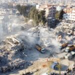 Edificios derrumbados en Turquía