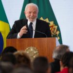Luiz Inacio Lula da Silva en la ceremonia del lanzamiento de Pronasci II