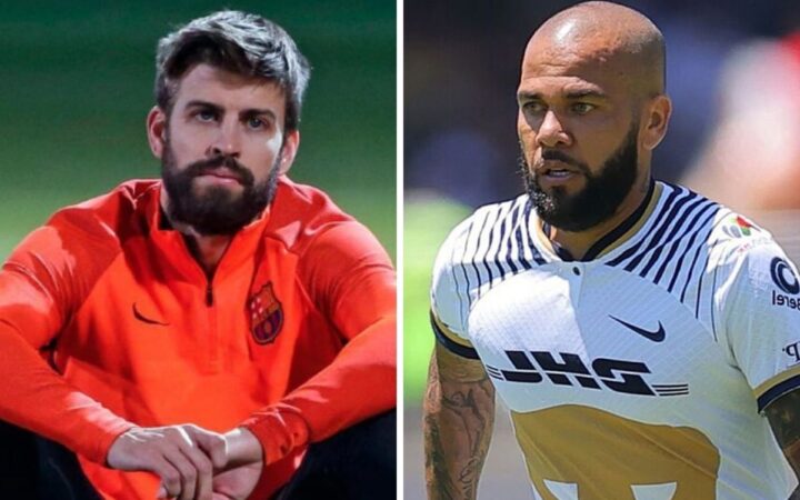 Gerard Piqué sería "muy duro" con Dani Alves si se demuestra su culpabilidad