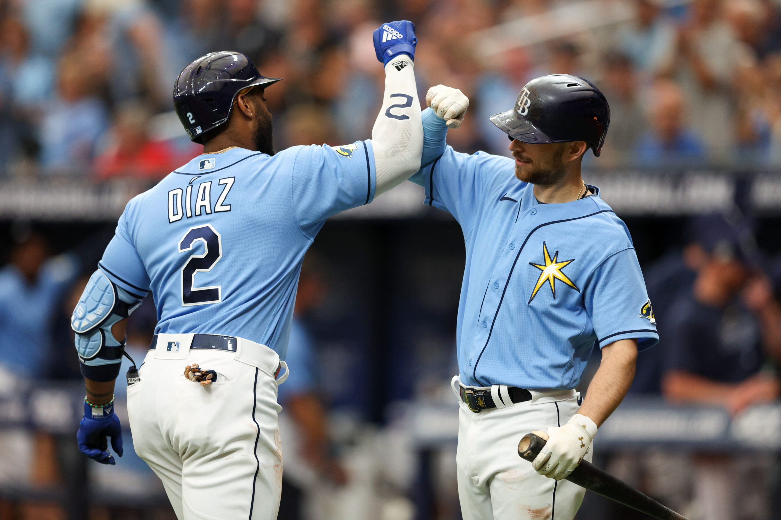 Rays de Tampa Bay vencen a los Cerveceros en la MLB