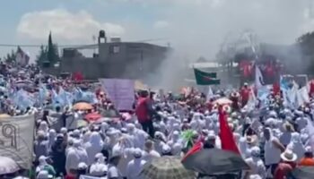 Dos heridos tras falla pirotécnica en mitin de Alejandra del Moral