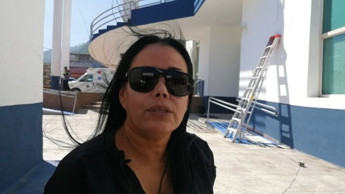 Rosa María Jara Montes acudió a la delegación de la FGR en Nayarit