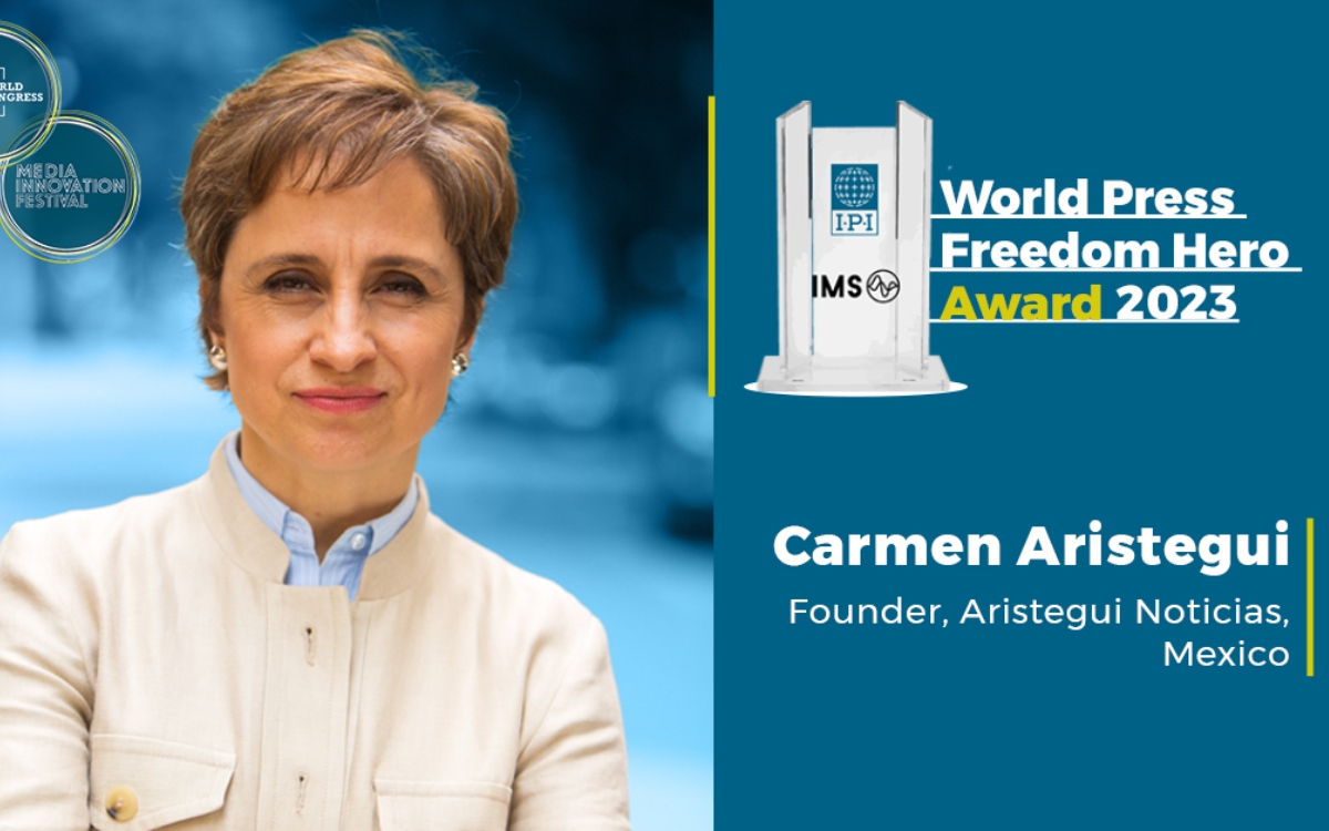 Carmen Aristegui, Reconocida Con El Premio "Héroe Mundial De La ...