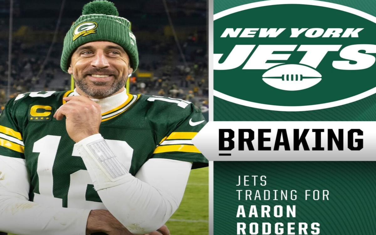 Nfl Tienen Jets De Nueva York Nuevo Comandante Aaron Rodgers Video Aristegui Noticias 4488