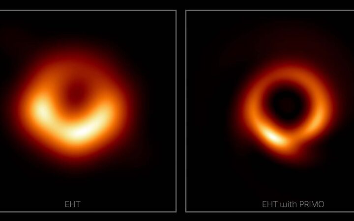 Un tipo de IA renderiza la icónica primera imagen de un agujero negro supermasivo