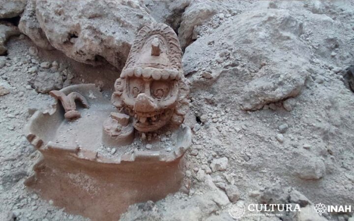 Este es K’awiil, el dios maya vinculado con el rayo, la fuerza y el poder: INAH Este es K’awiil, el dios maya vinculado con el rayo, la fuerza y el poder: INAH