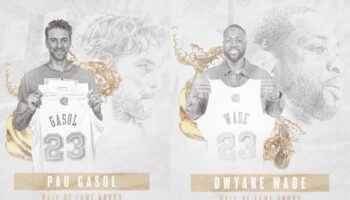 Pau Gasol y Dwayne Wade, nuevos miembros del Salón de la Fama de la NBA