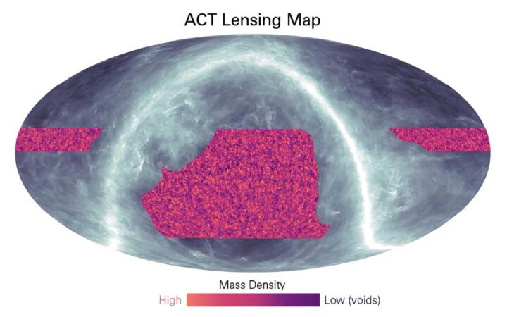 Un novedoso mapa de la materia oscura confirma otra vez que Einstein tenía razón
