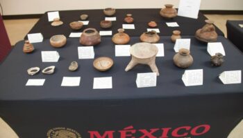 México recupera más piezas prehispánicas repatriadas desde EU