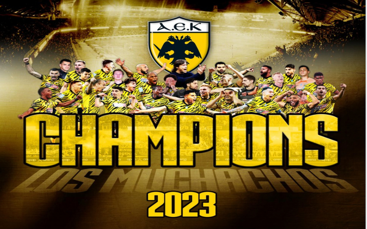 Sella Orbelín Pineda el décimo tercer título del AEK Atenas | Video Sella Orbelín Pineda el décimo tercer título del AEK Atenas | Video