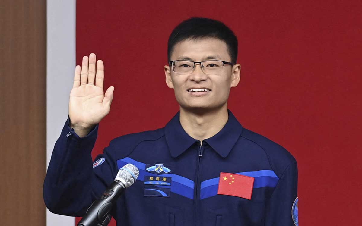 China will send a civilian into space for the first time