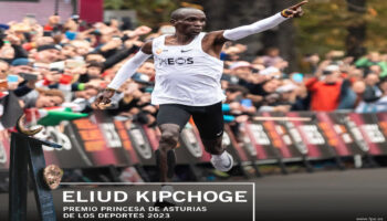 Recibe Eliud Kipchoge el Premio Princesa de Asturias de los Deportes 2023 | Video