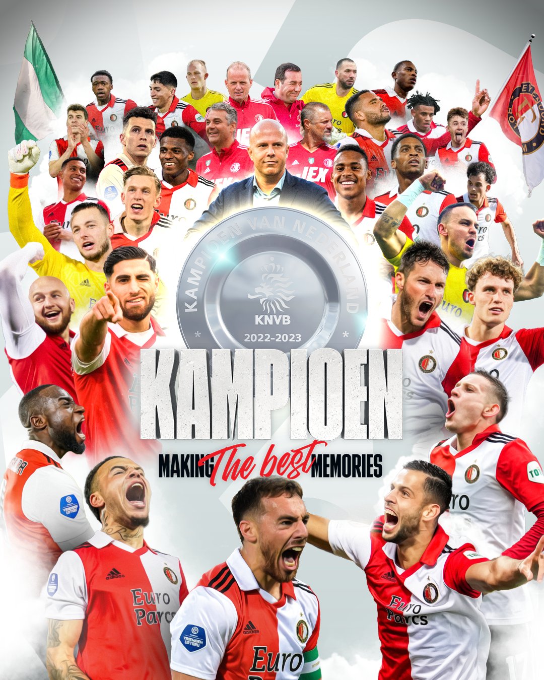 Conquista Santi Giménez la Eredivisie con el Feyenoord | Aristegui Noticias