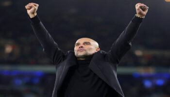 Llega Guardiola a 100 victorias en Champions League y con opción de triplete | Tuit