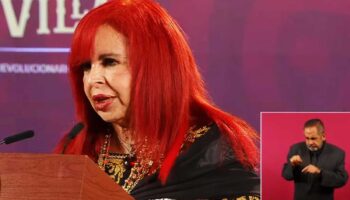 Layda Sansores carga contra críticos y se refiere a 'hombres de mierda'