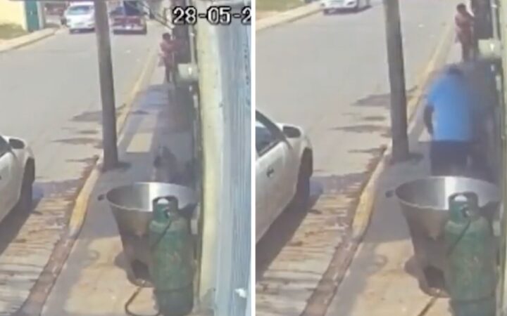 Ya se identificó a hombre que arrojó un perrito a aceite hirviendo: SSPC Ya se identificó a hombre que arrojó un perrito a aceite hirviendo: SSPC
