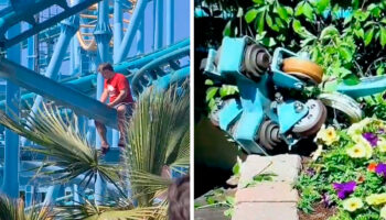 Descarrila montaña rusa en Suecia y deja un muerto | Video