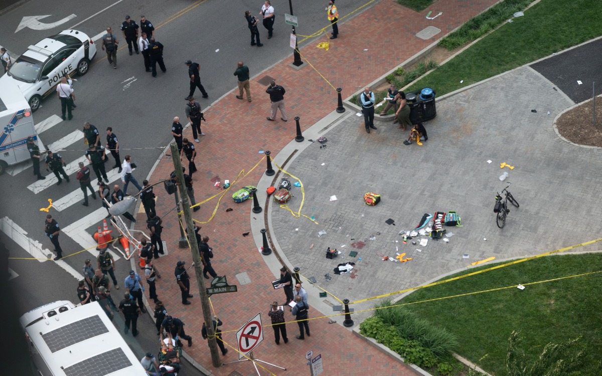 Two killed and five injured in school graduation shooting |  US