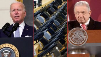 'Estamos enviando armas peligrosas a México': Biden