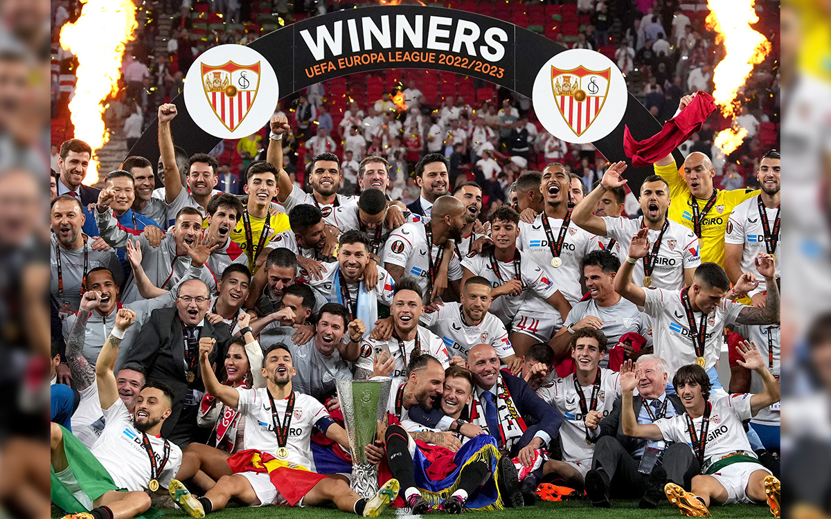 Maillot Officiel Sevilla F.C Final UEFA Europa League Warrior - Taille XL - N°19 Reyes
