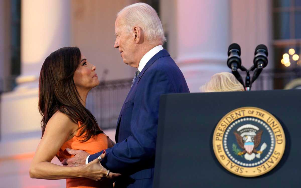 Eva Longoria Presents Biden Film Flamin’ Hot Flavor | Div Bracket