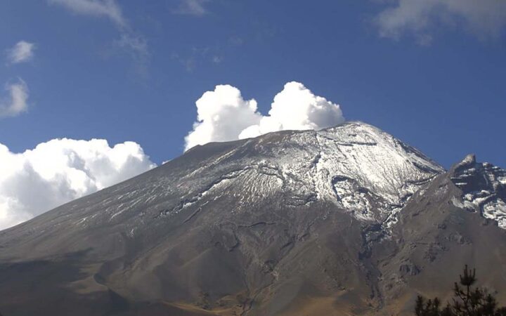 Volcán Popocatépetl regresa a Amarillo Fase 2: CNPC Volcán Popocatépetl regresa a Amarillo Fase 2: CNPC