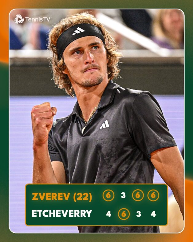 Roland Garros Alexander Zverev apaga el sueño de Etcheverry