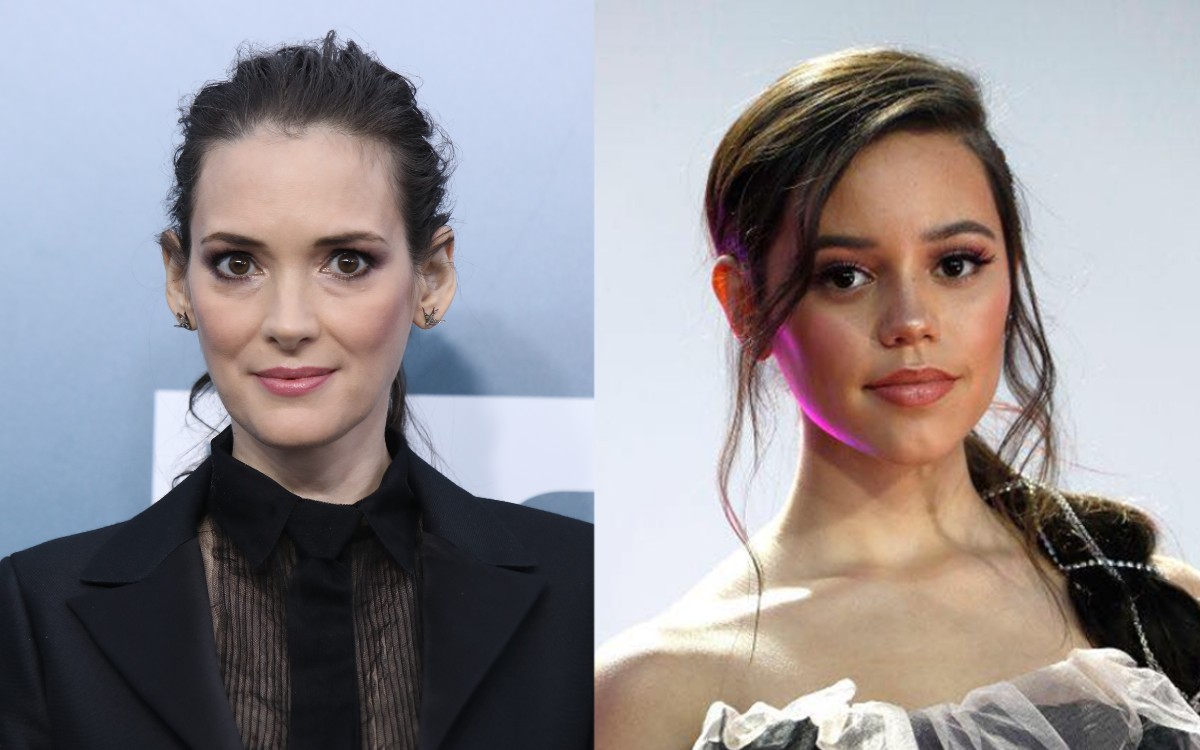 Captan a Jenna Ortega y Winona Ryder en rodaje de 'Beetlejuice 2'