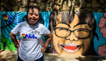 Acapulco: Niños con síndrome de Down pintan murales para concientizar sobre la discapacidad