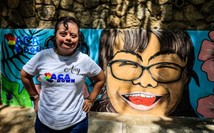 Acapulco: Niños con síndrome de Down pintan murales para concientizar sobre la discapacidad