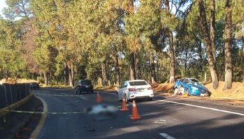 Accidentes en la México Cuernavaca provocan largas filas