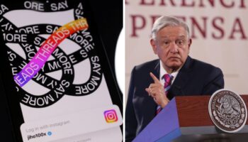 AMLO se une a Threads; pide a Zuckerberg no permitir 