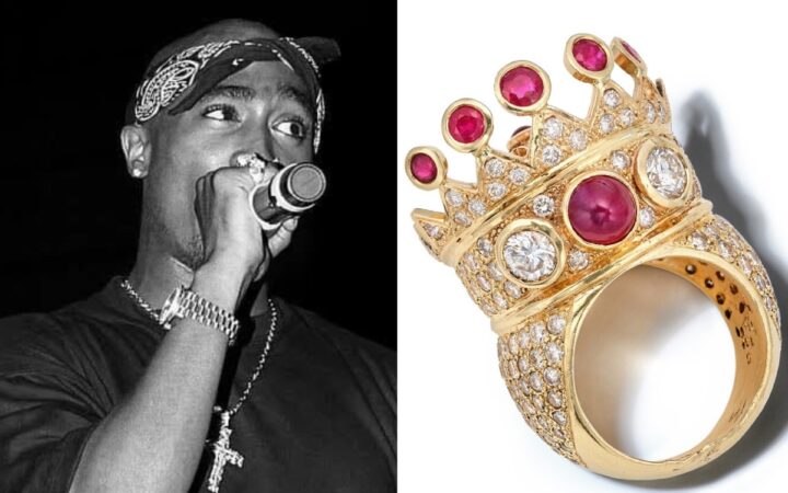 Anillo que llevó Tupac Shakur en su última actuación supera el millón en una subasta
