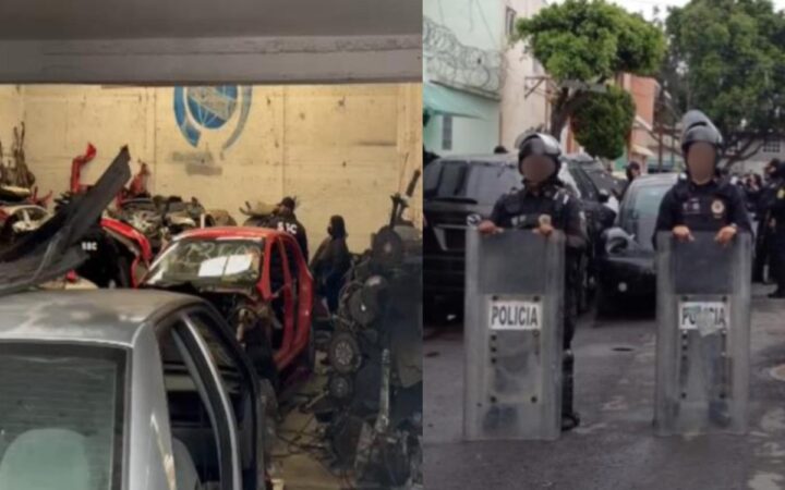 Aseguran más de 13 toneladas de autopartes robadas en Iztapalapa Aseguran más de 13 toneladas de autopartes robadas en Iztapalapa