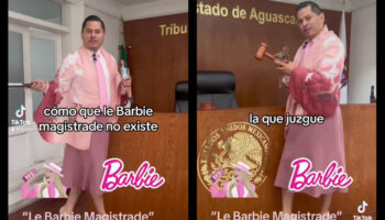 ‘Y la que juzgue’, Ociel Baena presenta ‘Barbie Magistrade’