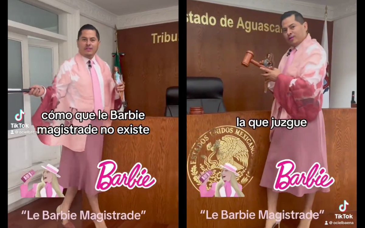‘Y la que juzgue’, Ociel Baena presenta ‘Barbie Magistrade’ ‘Y la que juzgue’, Ociel Baena presenta ‘Barbie Magistrade’