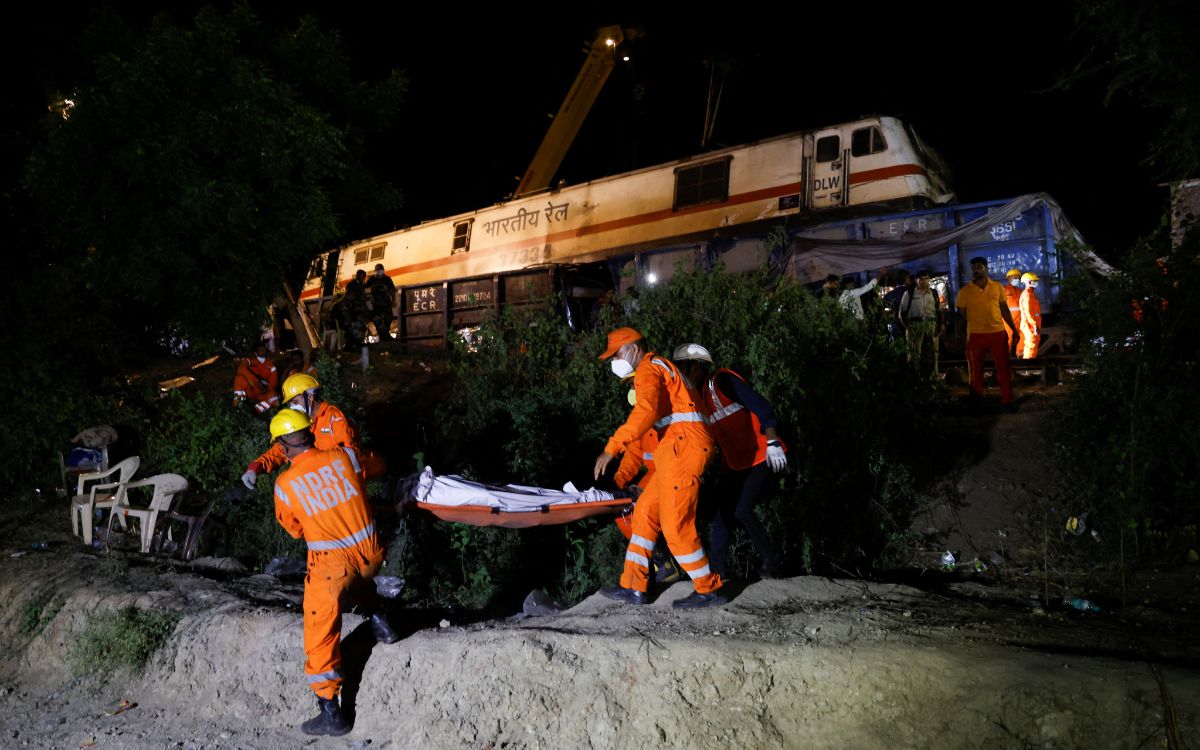 Human error caused a train derailment in India that killed 288 people.