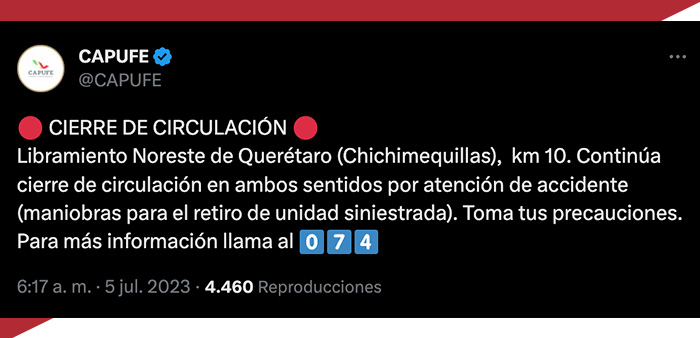 Cierran Autopista México Querétaro Tras Incendio Por Colisión Múltiple Aristegui Noticias 6712